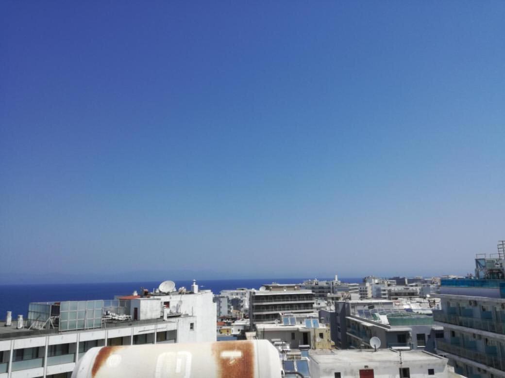 7. Luxurious Sea View Rooftop Suite In The Center! Rhodes City Екстериор снимка