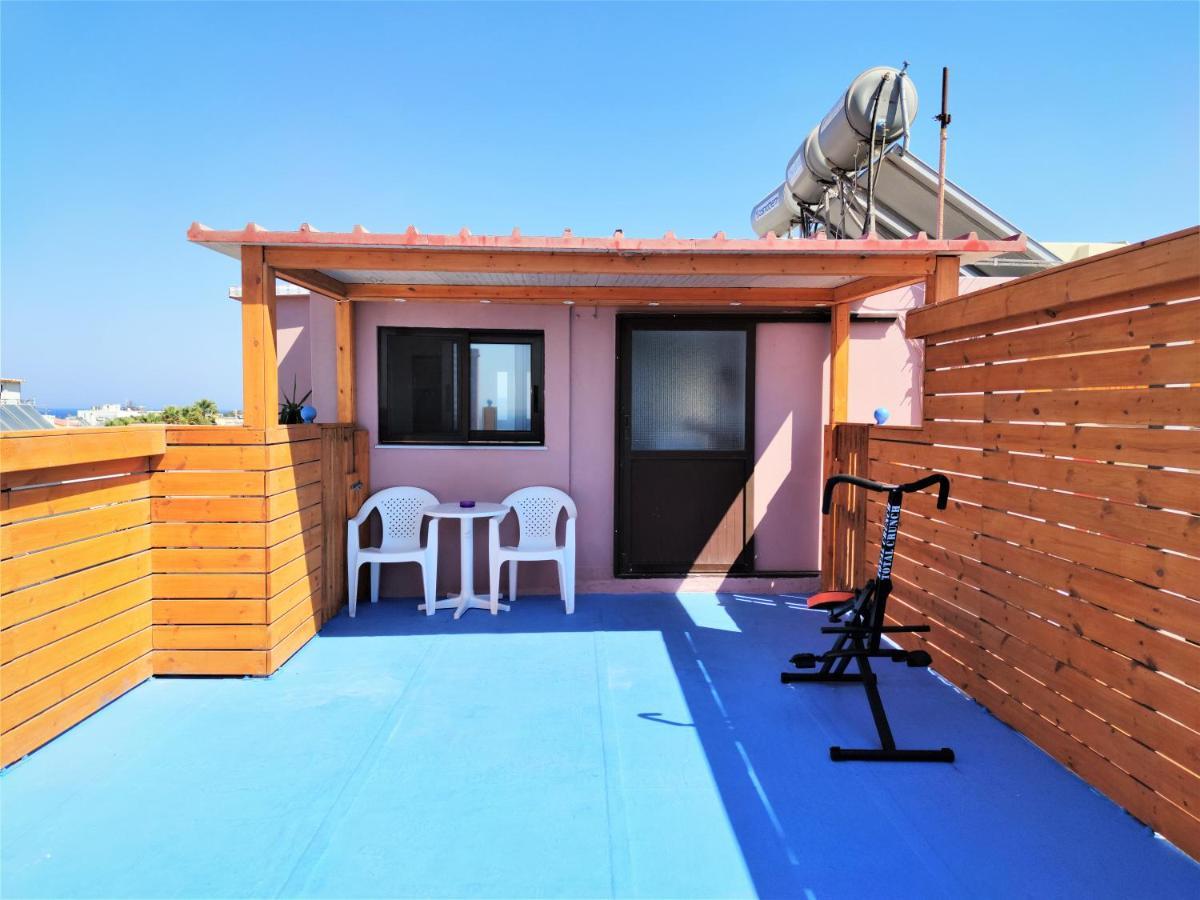 7. Luxurious Sea View Rooftop Suite In The Center! Rhodes City Екстериор снимка